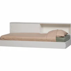 New WOOOD Carter bed grenen 90x200 cm Wit