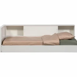 Online WOOOD Carter hoekbed links/rechts grenen Wit