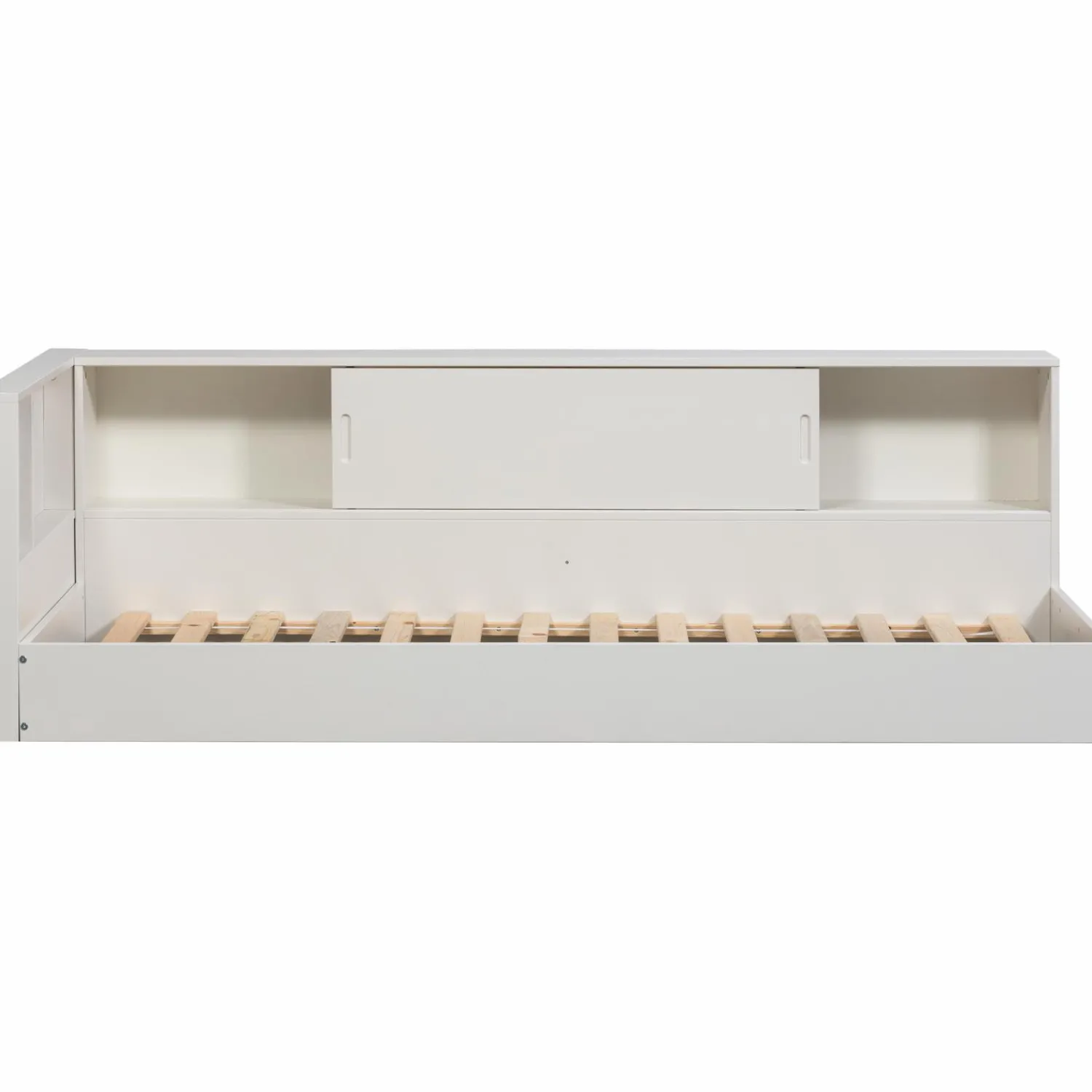 Online WOOOD Carter hoekbed links/rechts grenen Wit