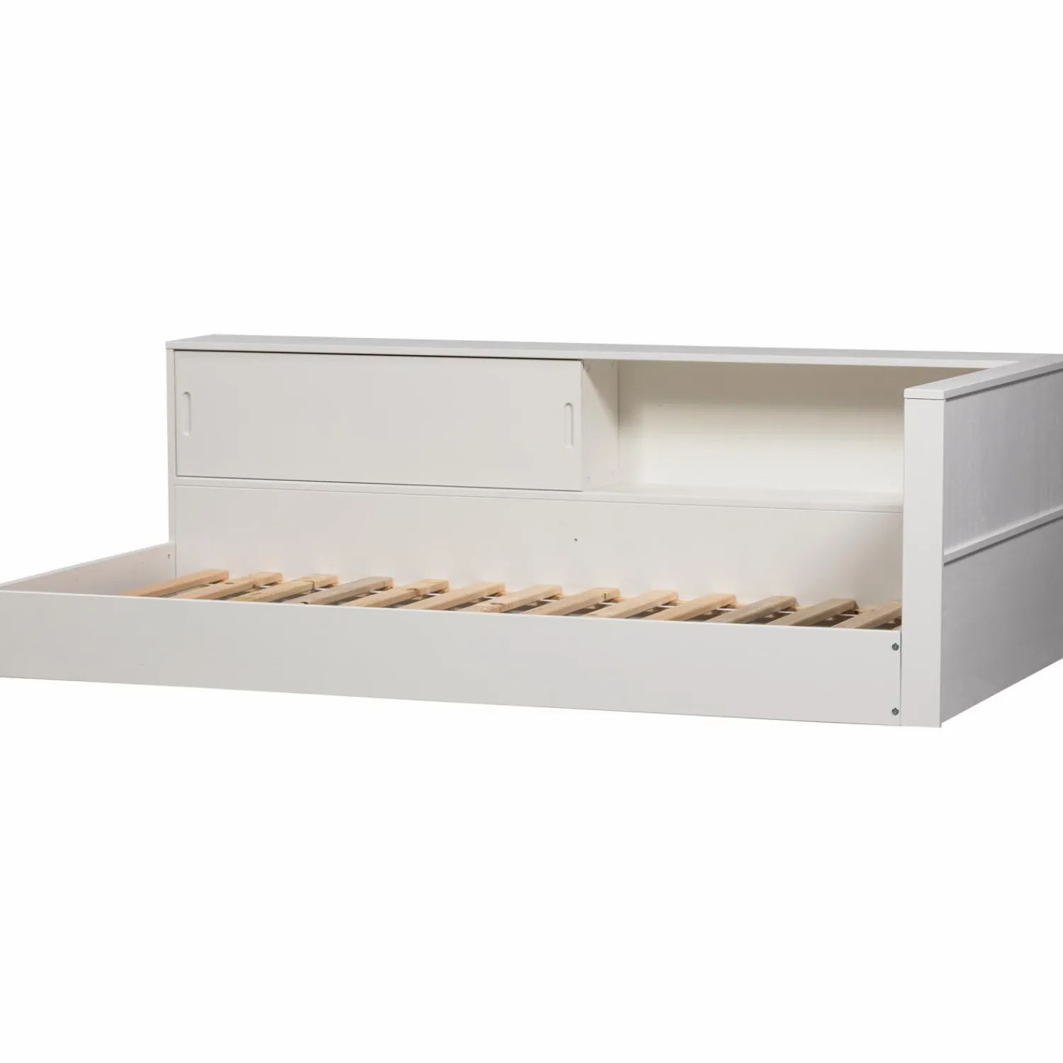 Online WOOOD Carter hoekbed links/rechts grenen Wit