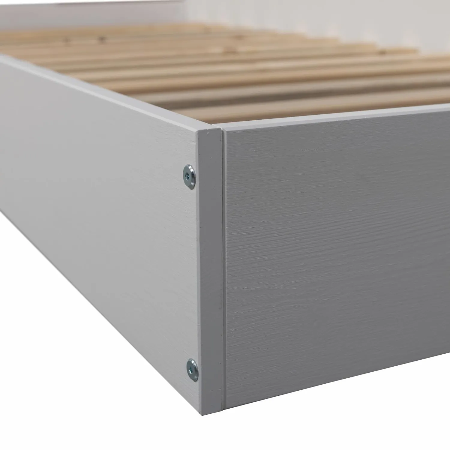 Online WOOOD Carter hoekbed links/rechts grenen Wit