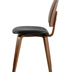 Sale WOOOD Classic eetkamerstoel zwart/walnoot