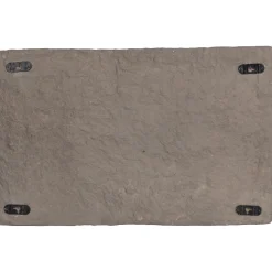 Sale WOOOD Clay wandkastje papier mache grijs