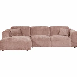 Sale WOOOD Cloud chaise longue bank links chenille /roze Taupe