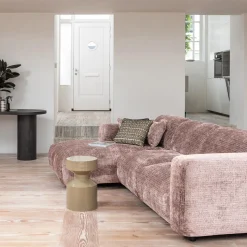 Sale WOOOD Cloud chaise longue bank links chenille /roze Taupe