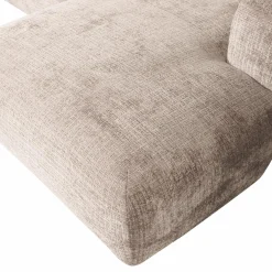 Hot WOOOD Cloud chaise longue bank rechts chenille Naturel