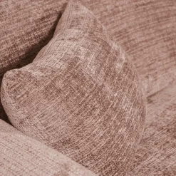 Sale WOOOD Cloud chaise longue bank rechts chenille /roze Taupe