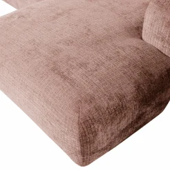 Sale WOOOD Cloud chaise longue bank rechts chenille /roze Taupe