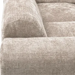 New WOOOD Cloud hoekbank links geweven chenille Naturel