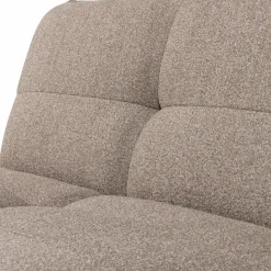 Discount WOOOD Cluster 1-zits element bouclé bruin Khaki