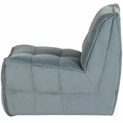 Best WOOOD Cluster 1-zits element velvet blauw Turquoise