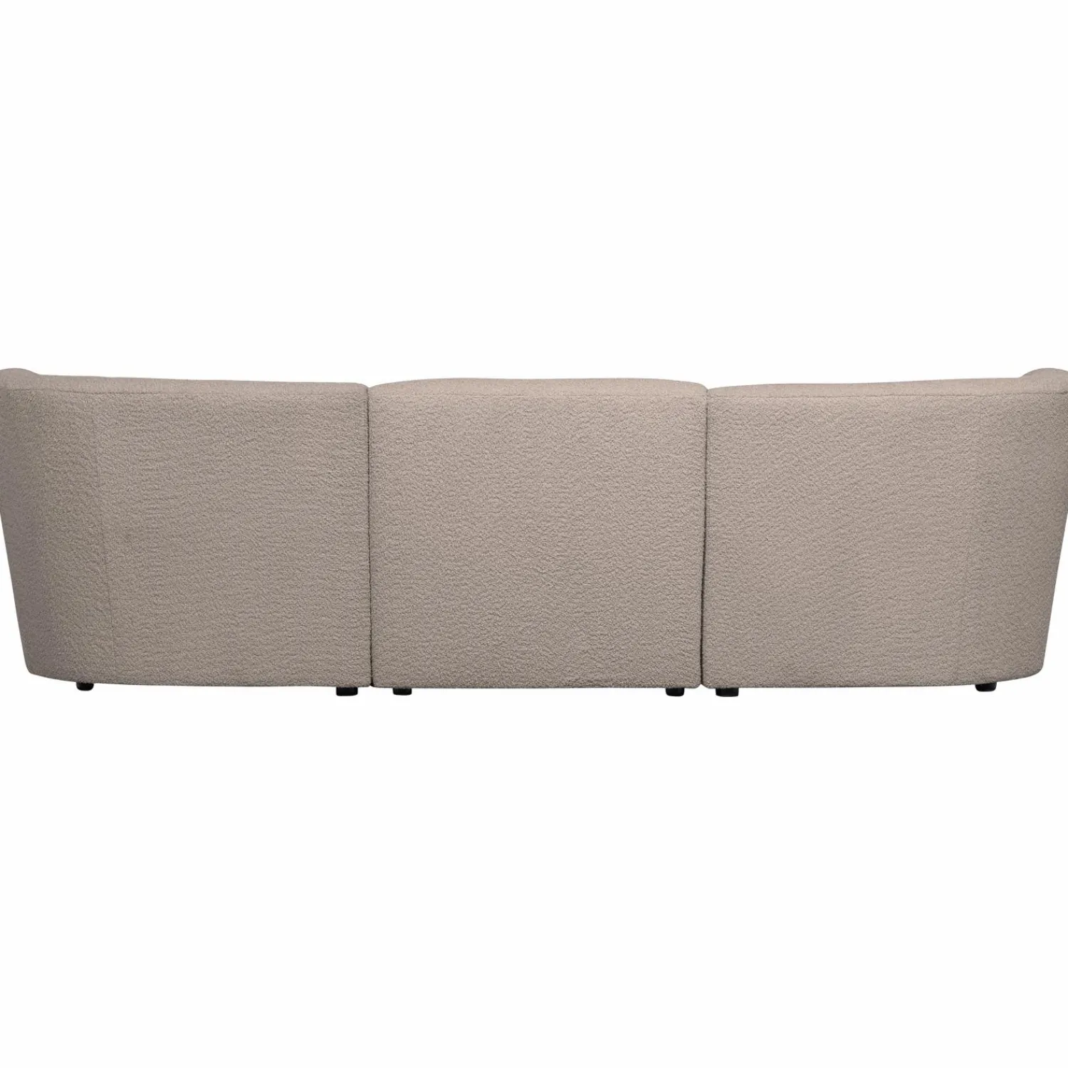 Clearance WOOOD Coco 3-zits bank bouclé Zand