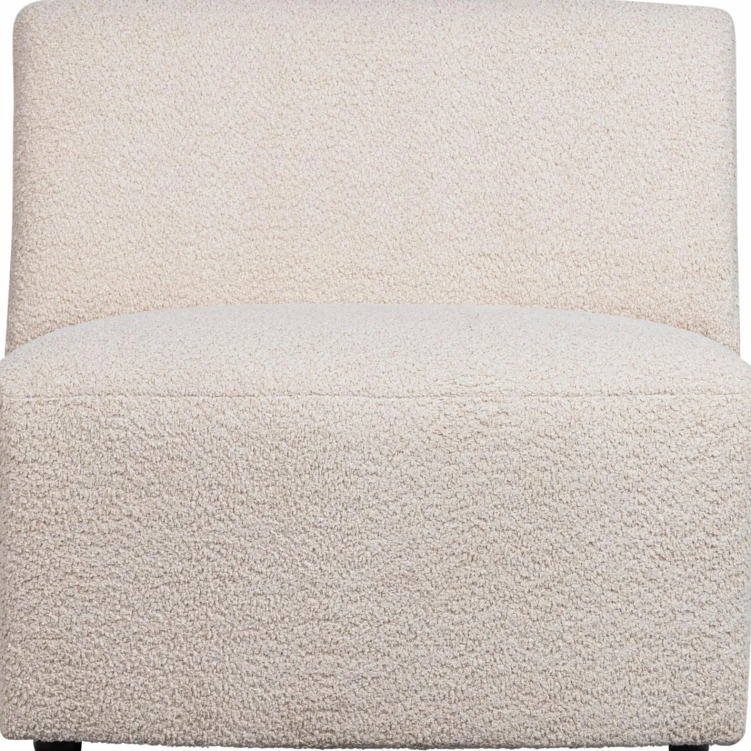 Hot WOOOD Coco 1-zits element bouclé Crème