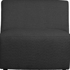 WOOOD Coco 1-zits element bouclé Donkergrijs