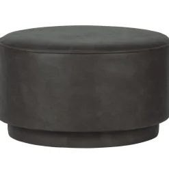 Discount WOOOD Coffee poef ecoleer Antraciet