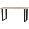 Clearance WOOOD Combi-Tablo: eiken 160x90 & U-poot