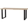 Online WOOOD Combi-Tablo: eiken 220x90 & U-poot