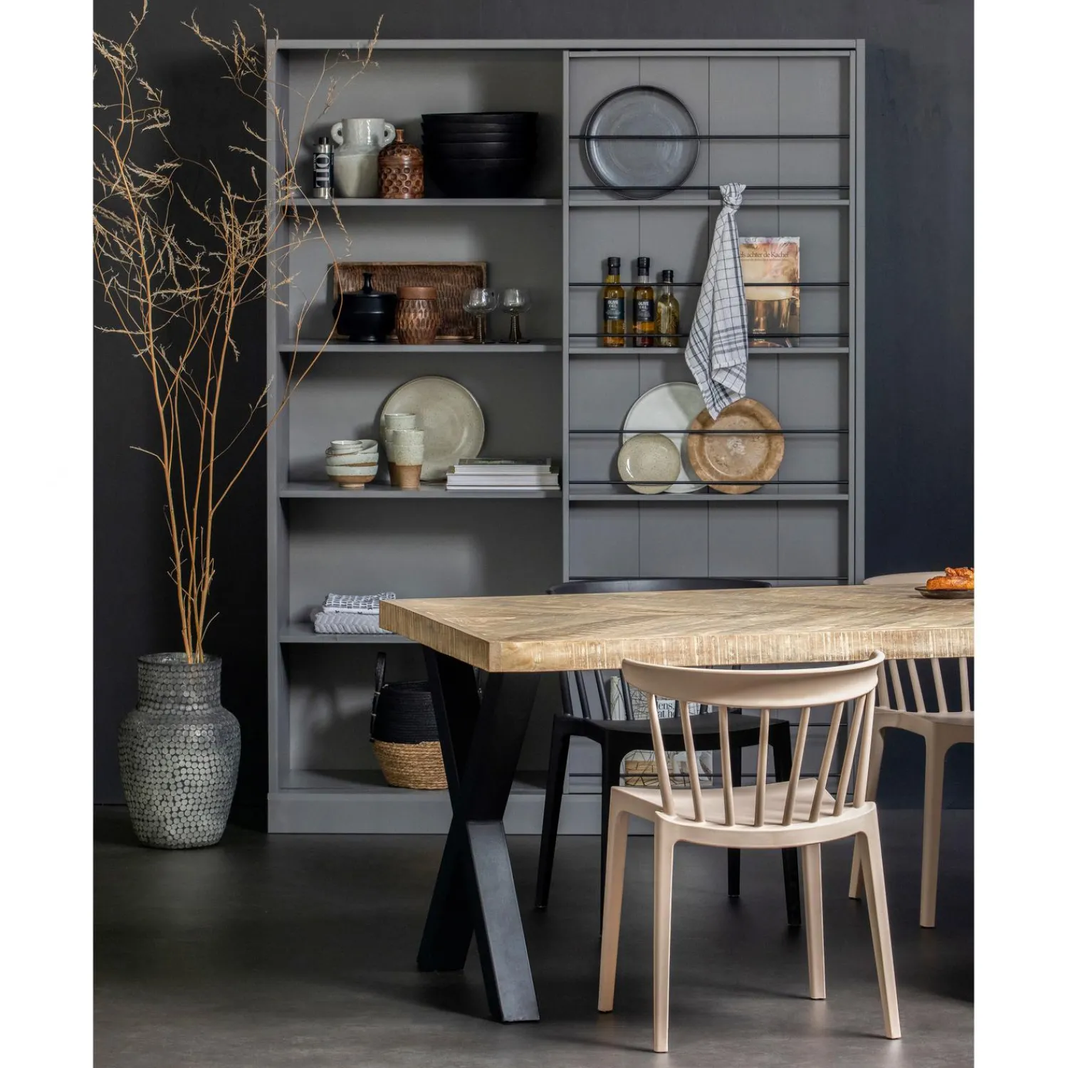 Sale WOOOD Combi-Tablo: mango visgraat 180x90 & Alkmaar