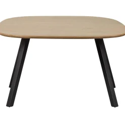 Outlet WOOOD Combi-Tablo: organisch eiken 130x130 & 2-stand zwart