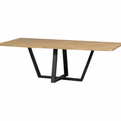 WOOOD Combi-Tablo: XL tafelblad eiken 240x100 & Drenthe poot