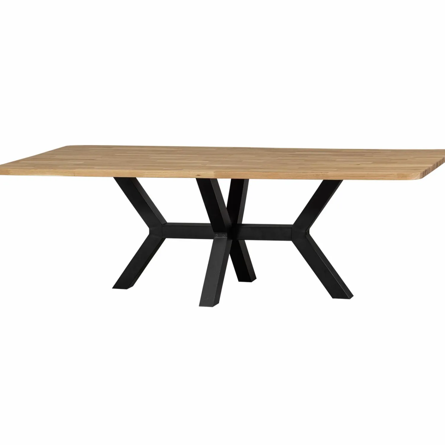 Online WOOOD Combi-Tablo: XL tafelblad eiken 240x100 & Zeeland poot