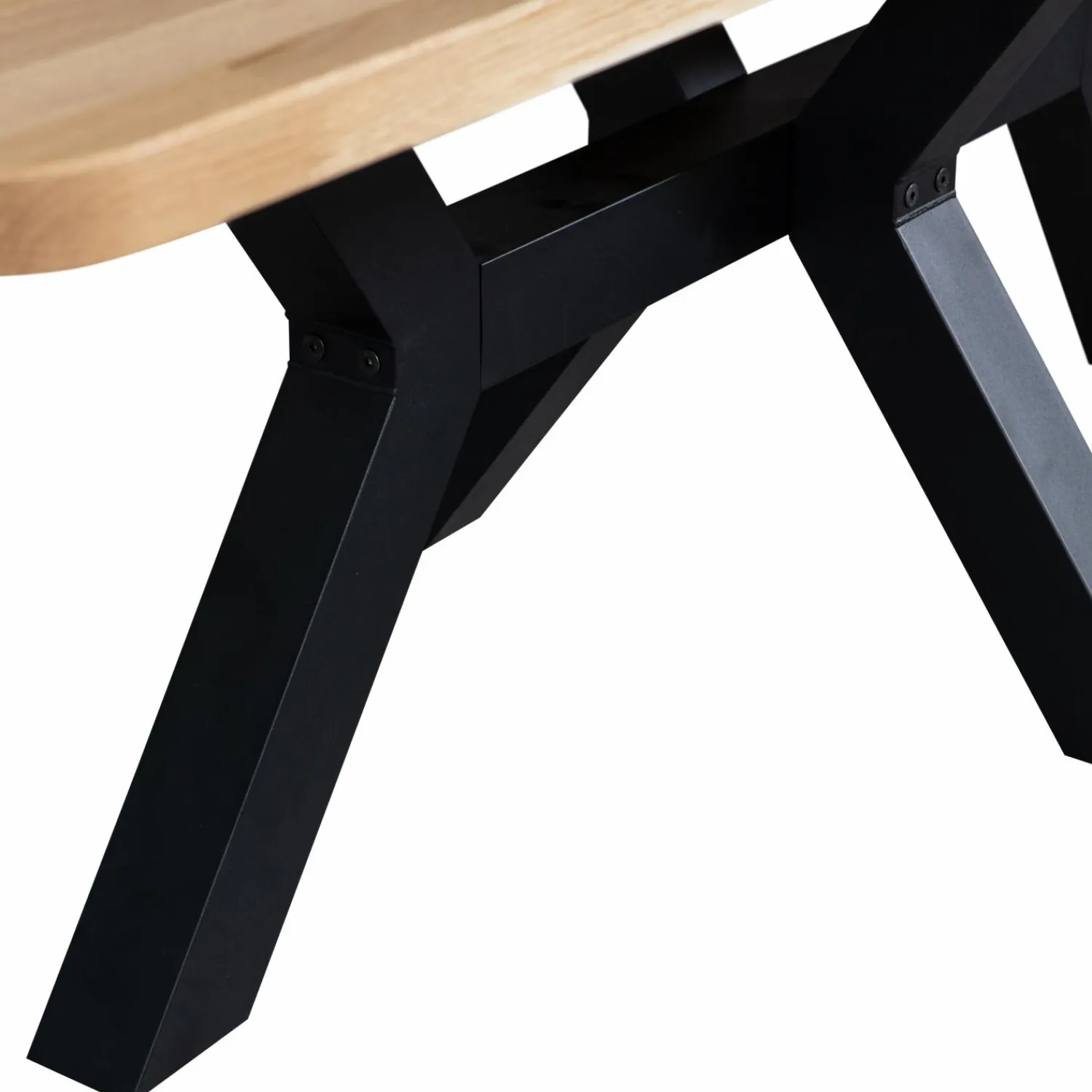 Online WOOOD Combi-Tablo: XL tafelblad eiken 240x100 & Zeeland poot