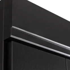 Clearance WOOOD Connect 2-deurs kledingkast + lade Zwart