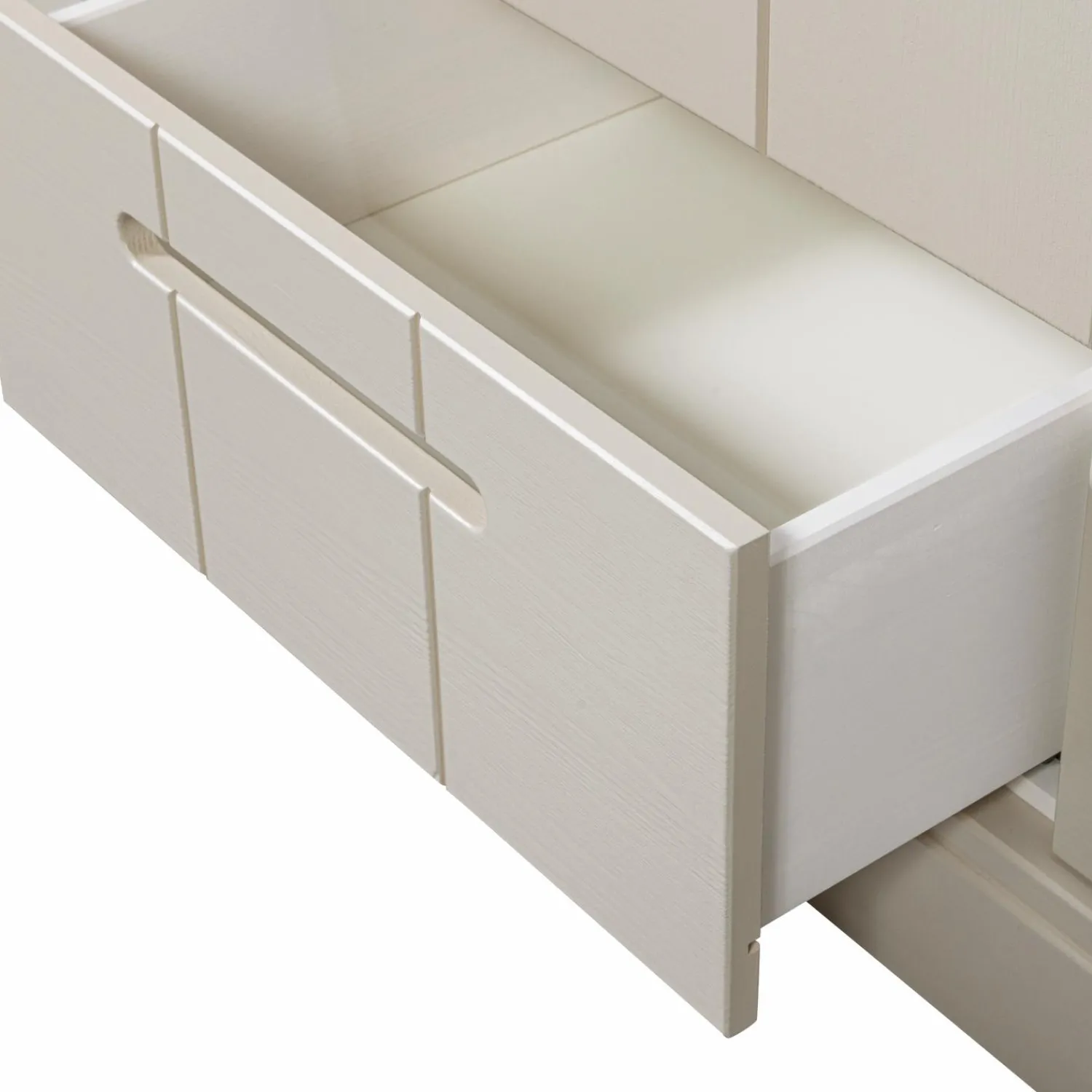 Discount WOOOD Connect 3-deurs kledingkast + lade Dust