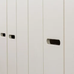 Discount WOOOD Connect 3-deurs kledingkast + lade Dust