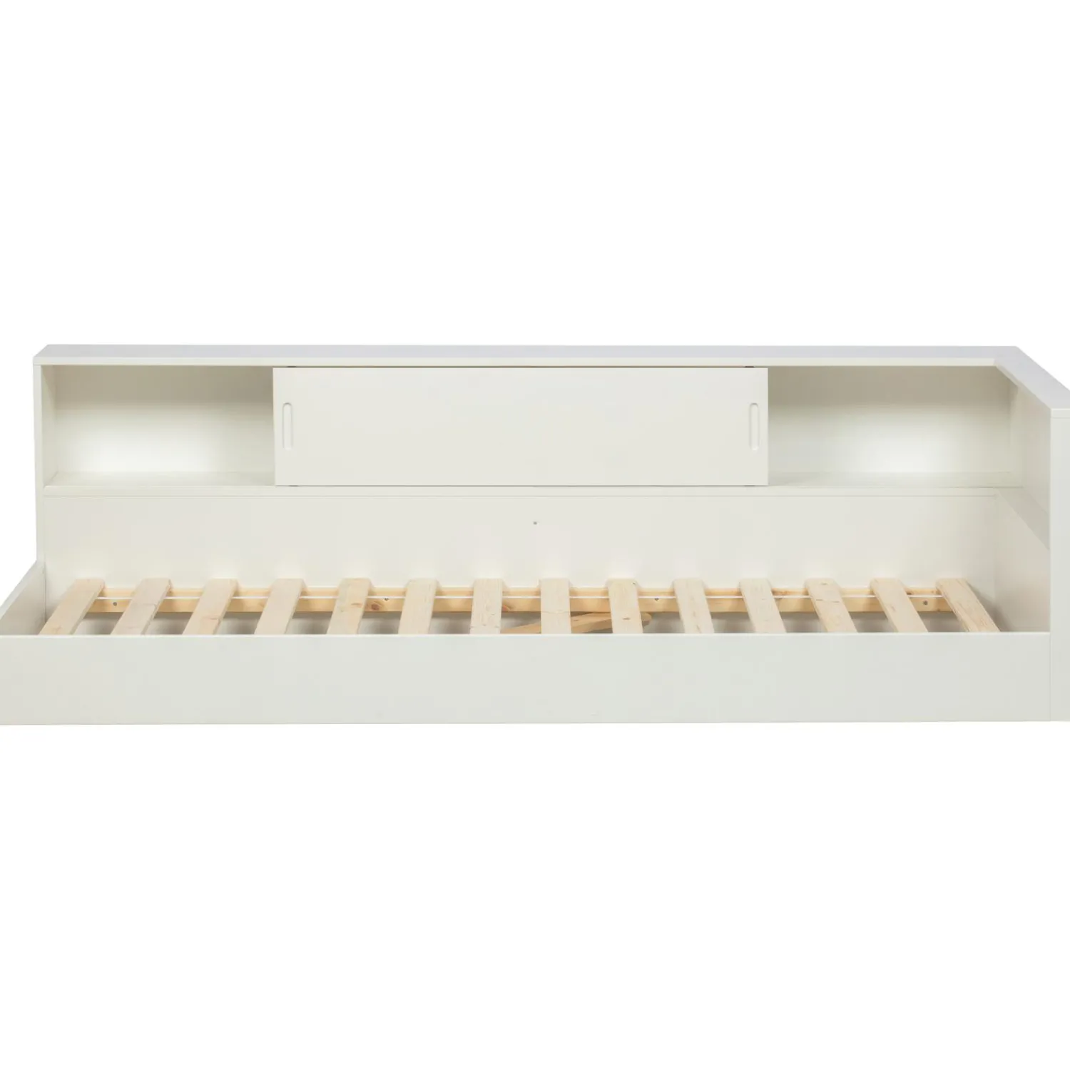 Online WOOOD Connect hoekbed grenen wit