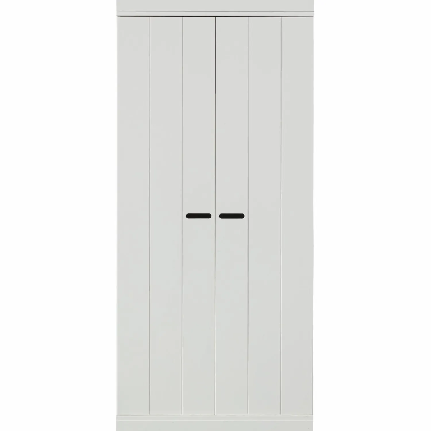 New WOOOD Connect lage kast 2-deurs grenen wit