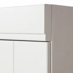 New WOOOD Connect lage kast 2-deurs grenen wit