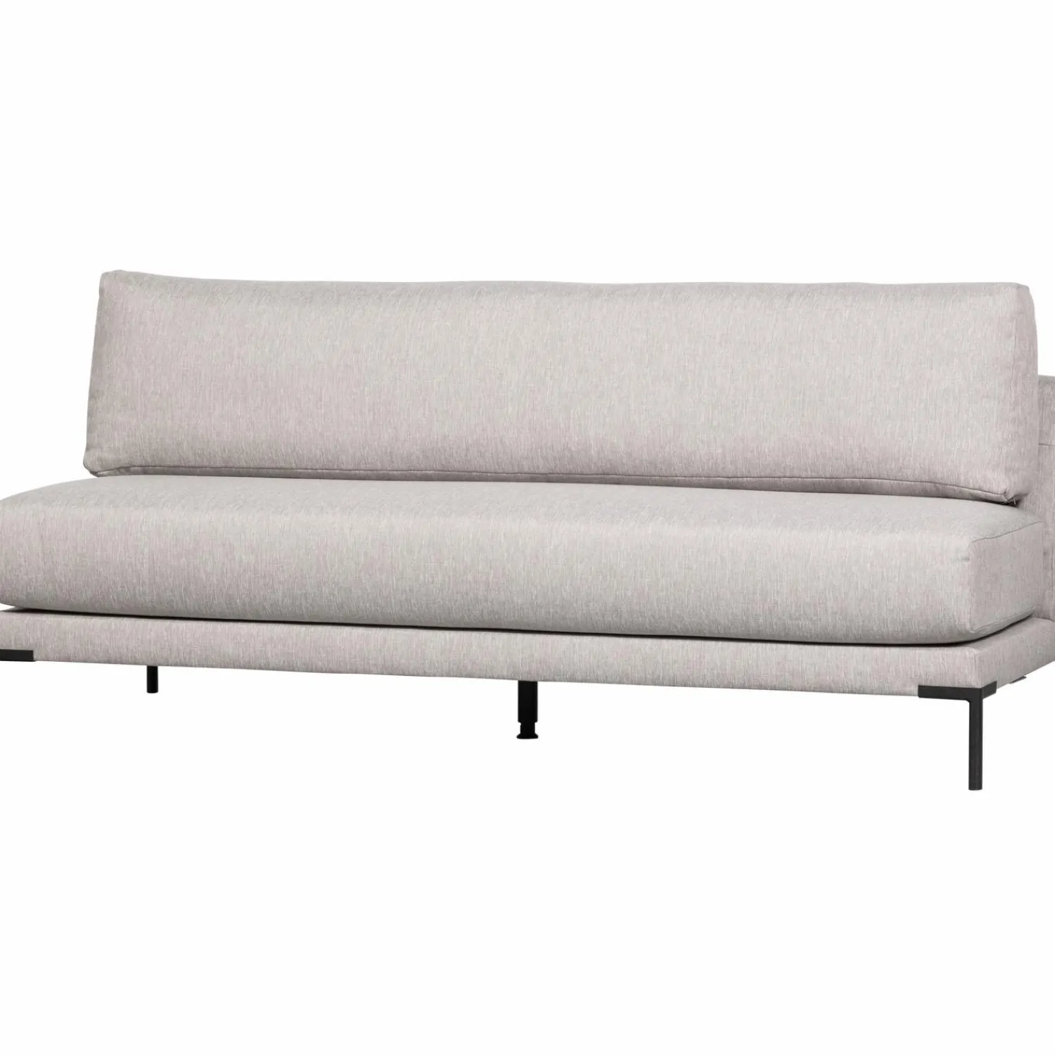 Discount WOOOD Couple eetbank element 200 cm Lichtgrijs