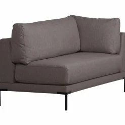 Discount WOOOD Couple eetbank hoekelement lange zijde links Grijs melange