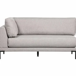 Clearance WOOOD Couple eetbank hoekelement lange zijde rechts Lichtgrijs