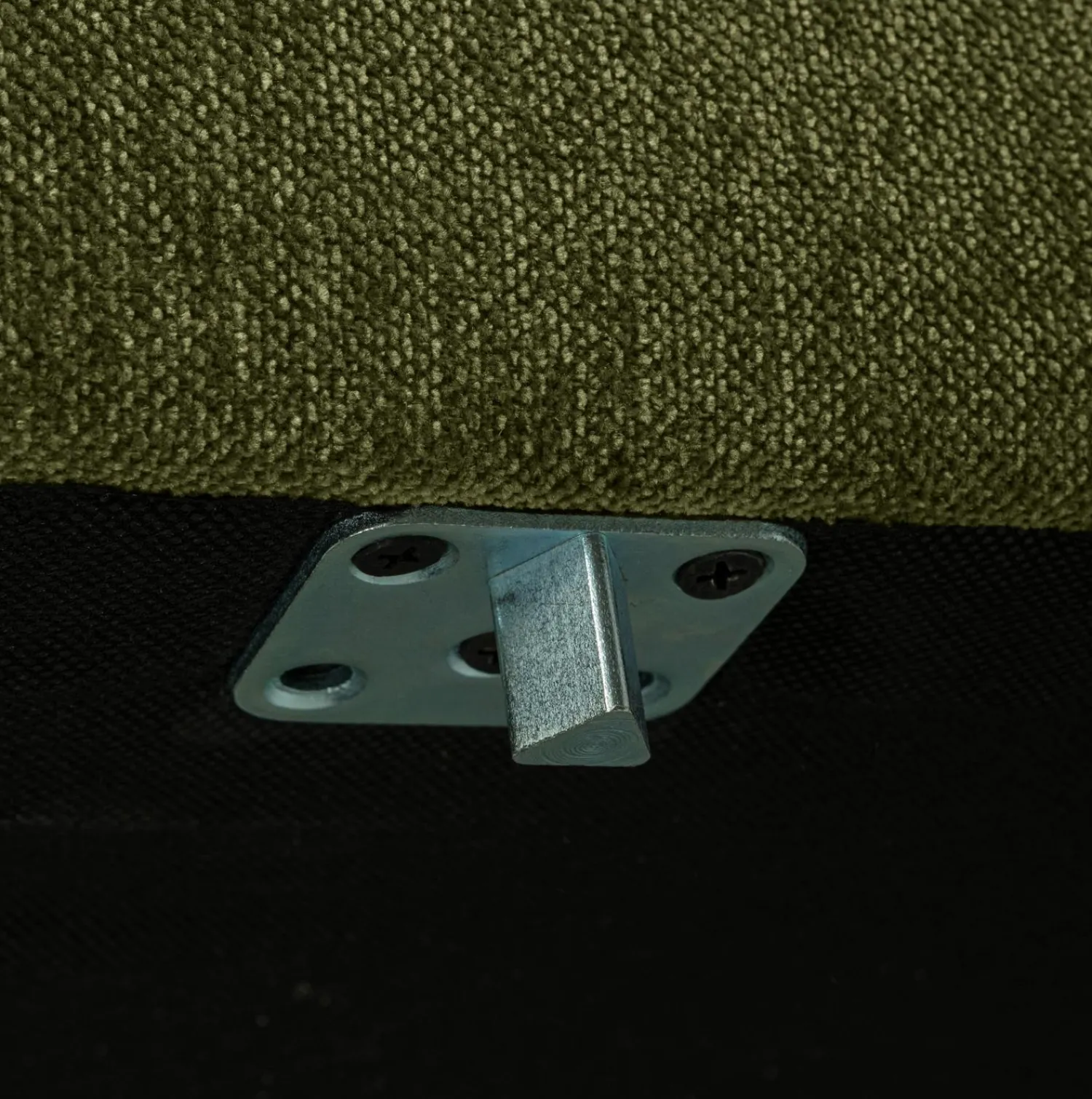 Online WOOOD Couple lounge element rechts Warm groen