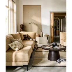 Hot WOOOD Couple loveseat element butter melange Boter melange