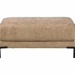 Hot WOOOD Couple poef 100 cm butter melange Boter melange