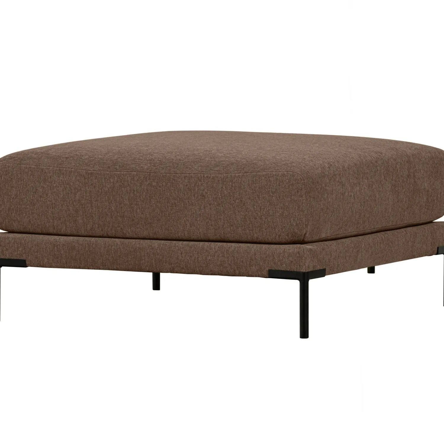 New WOOOD Couple poef 100 cm chocolade bruin Chocoladebruin