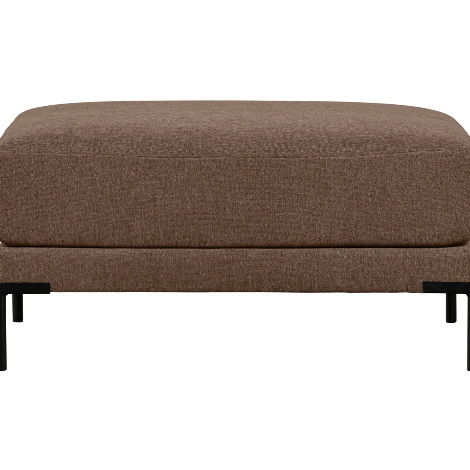 New WOOOD Couple poef 100 cm chocolade bruin Chocoladebruin