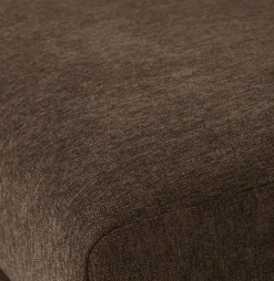 New WOOOD Couple poef 100 cm chocolade bruin Chocoladebruin