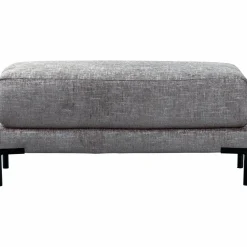 Online WOOOD Couple poef 50 cm Denim melange