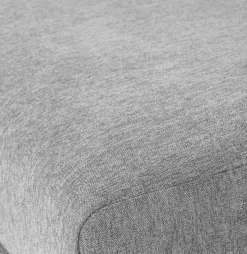 New WOOOD Couple poef 50 cm Lichtgrijs