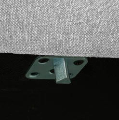 New WOOOD Couple poef 50 cm Lichtgrijs