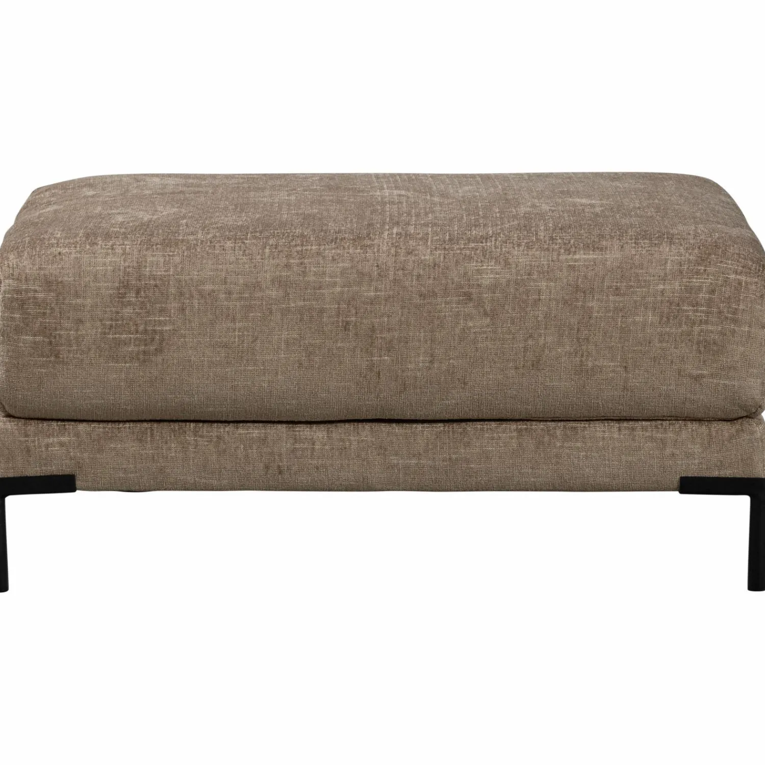 Hot WOOOD Couple poef 100 cm Mud melange