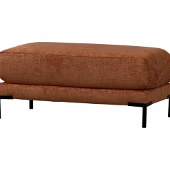 Best WOOOD Couple poef 50 cm Roest melange