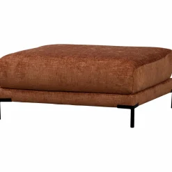Best WOOOD Couple poef 100 cm Roest melange