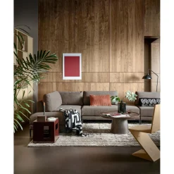 Clearance WOOOD Couple poef 50 cm Taupe