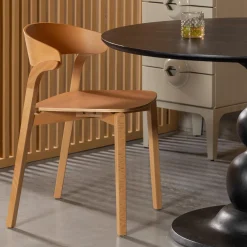 Sale WOOOD Cras eetkamerstoel Naturel