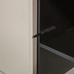 Hot WOOOD Daily Closet Double 50x100 cm grenen dakargrau